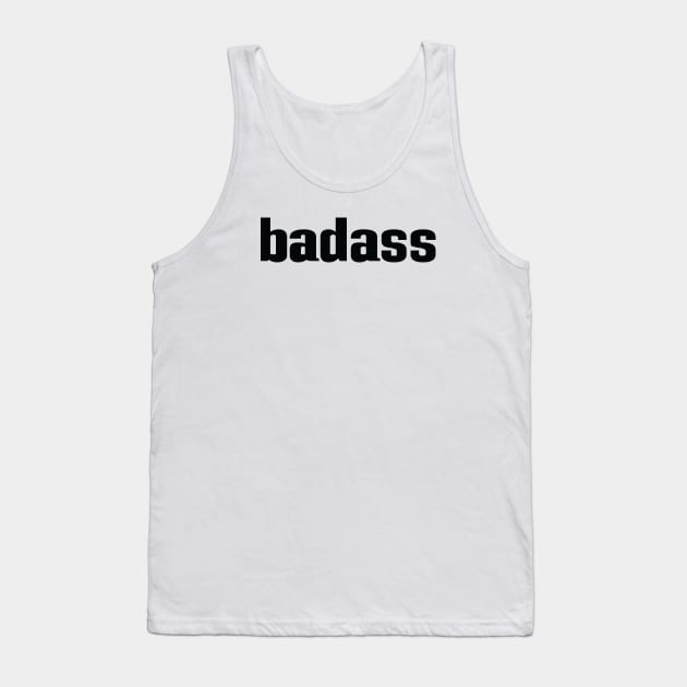 Badass Tank Top by ProjectX23Red